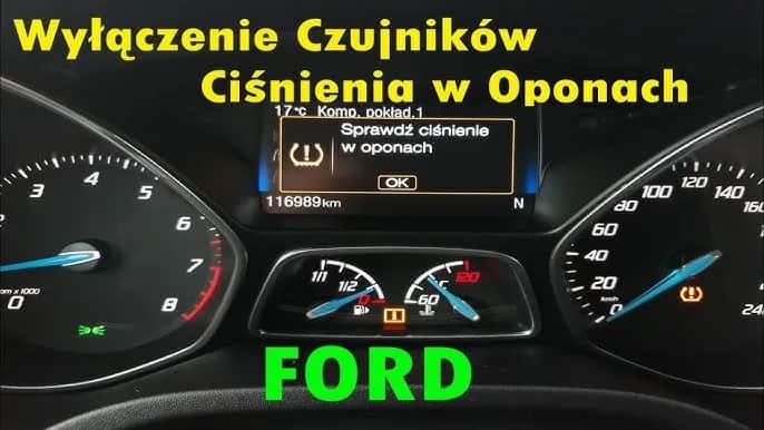 Focus MK3: Kontrolka ciśnienia w oponach? Rozwiąż problem DDS/TPMS!